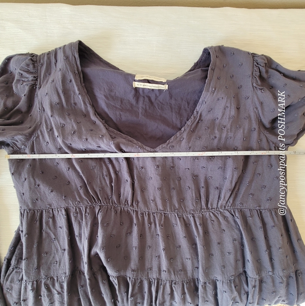 URBAN OUTFITTERS oversized comfy babydoll textured detail dress - Picture 3 of 16
